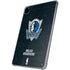 NBA Dallas Mavericks Black Primary Logo iPad Pro 11in (2024) Clear Case